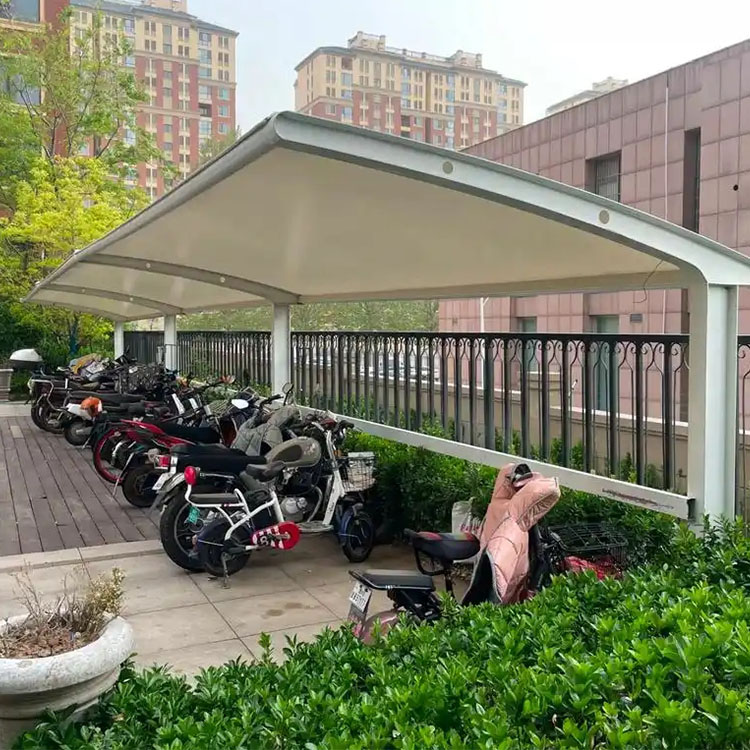 望谟县膜结构电动车棚